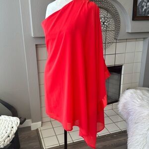 Venus One Shoulder One Sleeve Party Cocktail  Dress Size 8